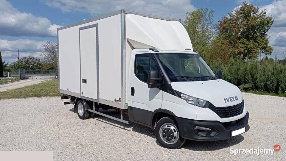 Iveco DAILY 35C16 160TDI KONTENER 8PALET DRZWI kontener świętokrzyskie Borzykowa