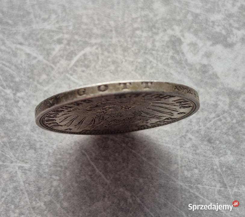 67 NIEMCY PRUSY srebro 3 Marki 1912 r A Wola Kruszyńska