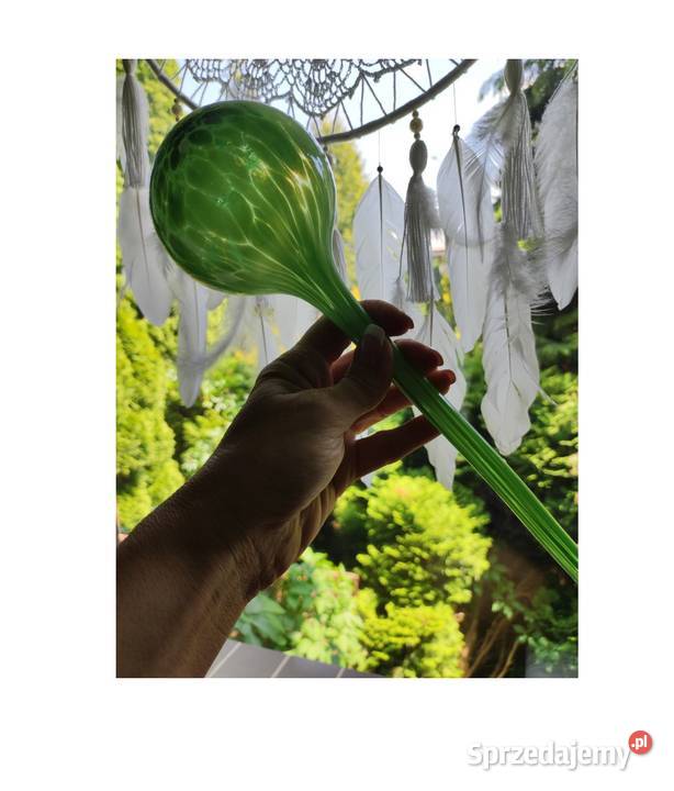 dozownik do kwiatów szklana pompowana ozdobna Kielce sprzedam