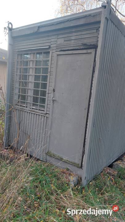 kontener melamina zaplecze budowy