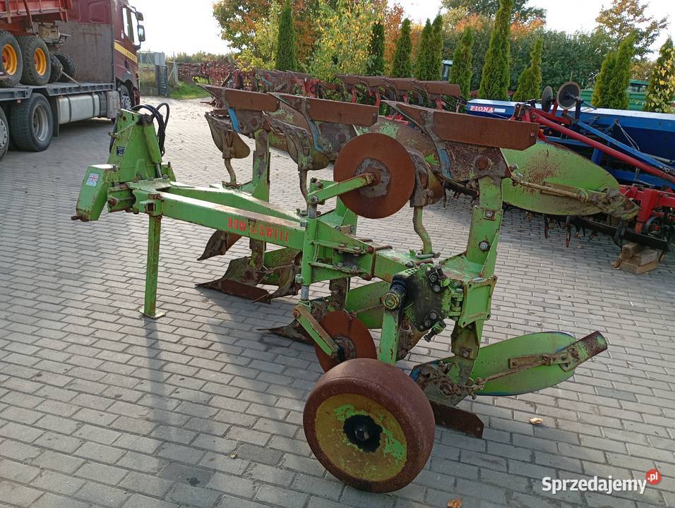 Pług 4skibowy overum zagonowy duże odkładnie Kverneland Sośno