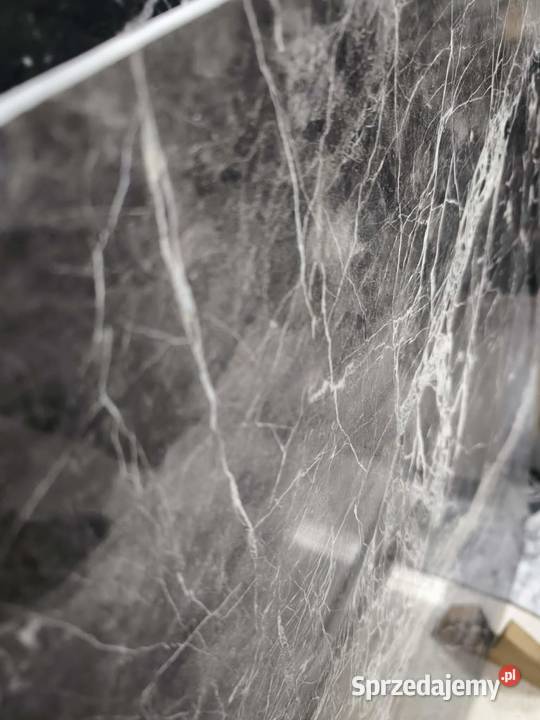 Płytki Marmur Tempesta Nera polerowany 61x406x12