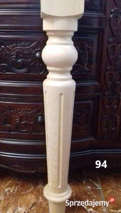 Noga drewniana Nóżka do mebli PRODUCENT Nogi i nóżki Lubań