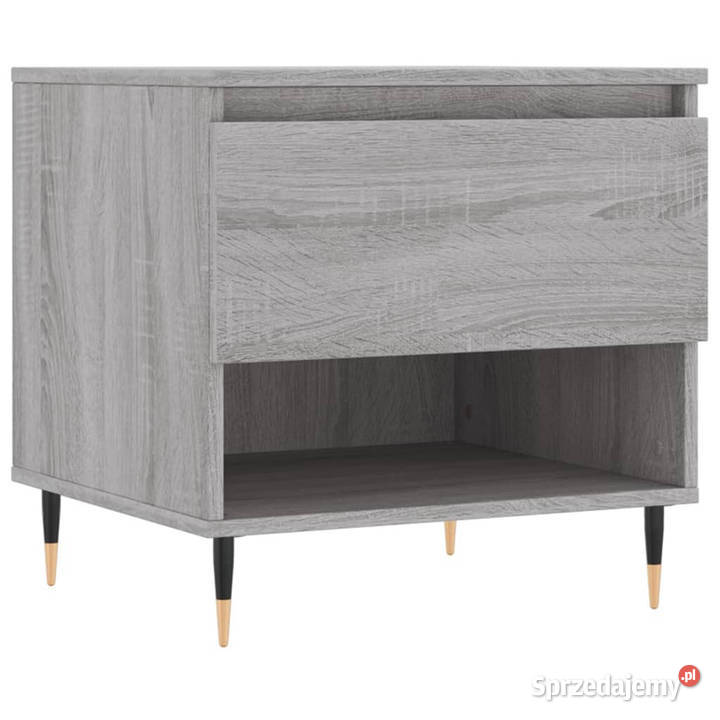 Stolik kawowy szary dąb sonoma 50x46x50 WM830904 Stoły