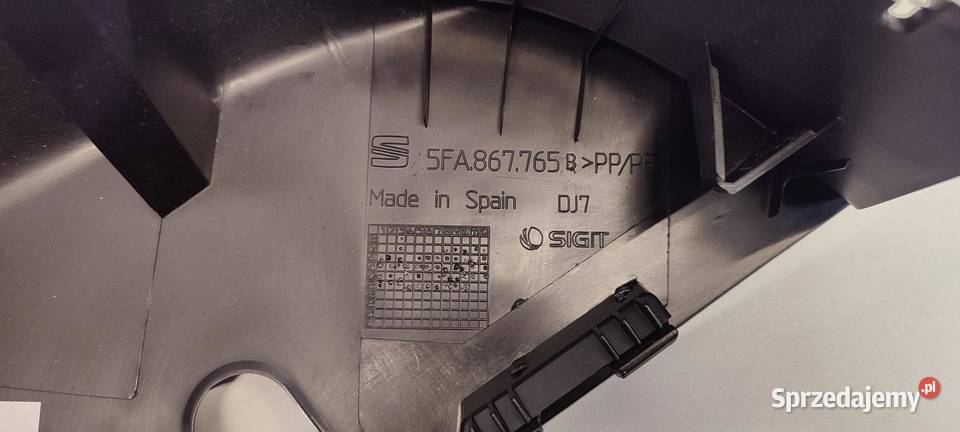 CUPRA FORMENTOR OSŁONA SŁUPKA LEWA 5FA867765B sprzedam