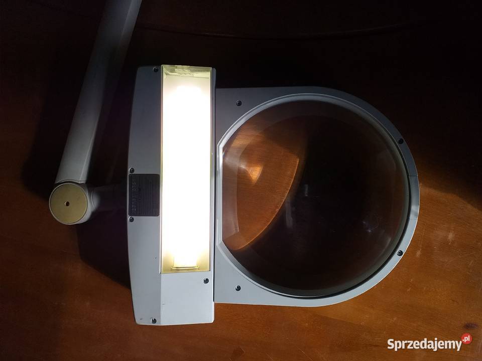 duża lupa modelarska z podswietleniem eschenbach Witnica