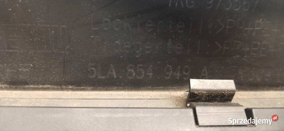 SKODA ENYAQ LISTWA DRZWI LEWY TYŁ 5LA854949A sprzedam