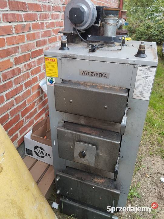 Piec kocioł na drewno i węgiel moc 23 kw łódzkie Wieruszów