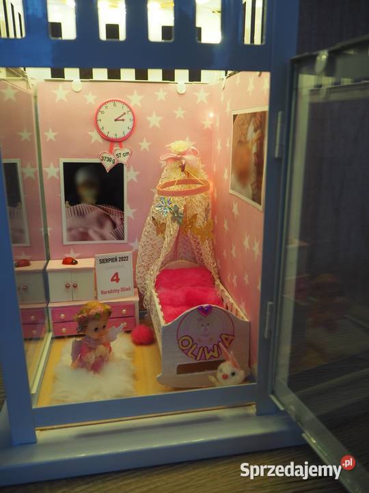 Lampion z miniaturowym wnętrzem prezent na Żory sprzedam