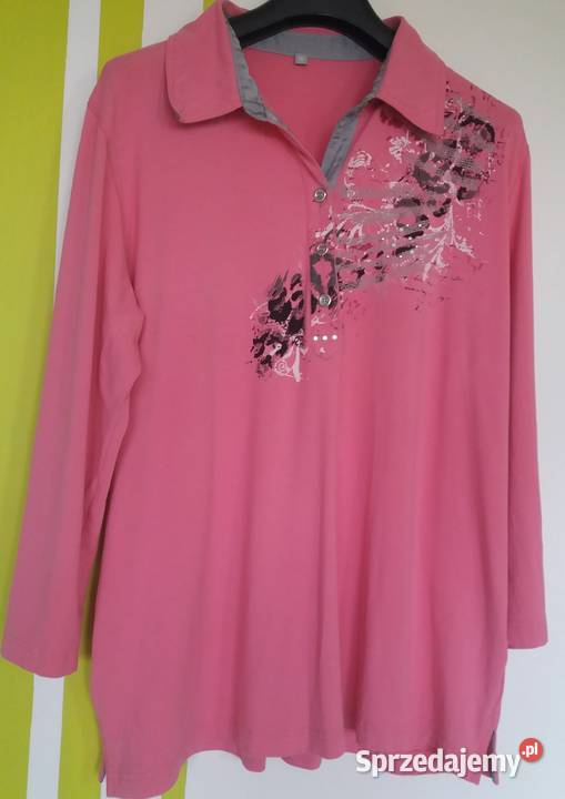 XL Różowa wygodna bluzka Gliwice