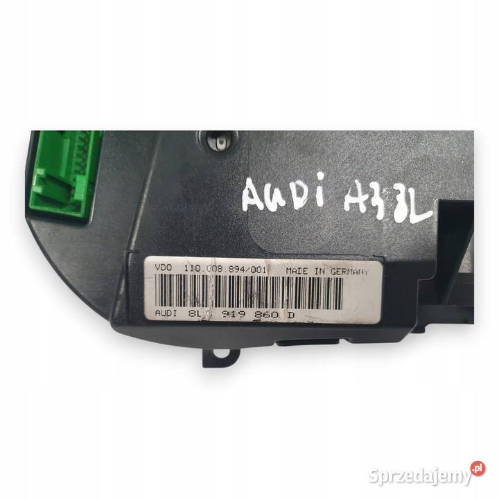 LICZNIK ZEGARY 8L0919860D Audi A3 8L 19 TDI Chełm