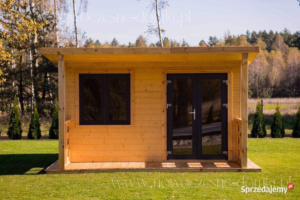 Drewniany domek ogrodowy Ibiza 3 wym 4x4m małopolskie Kraków