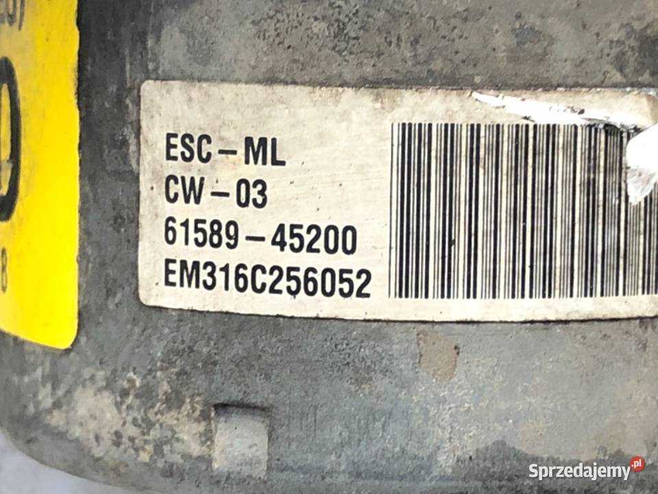 POMPA ABS KIA PICANTO II 589101Y600 10 69 1117 osobowe Układ ABS i ESP