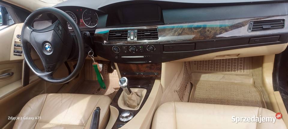 Okazja BMW E61 2005r 525D 163 6manual DB Stan Wałcz sprzedam