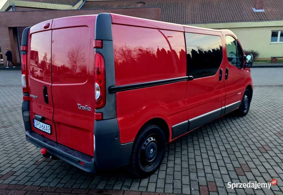 Renault Trafic 2008r 20diesel 6osobowy 114KM Trafic Niemodlin sprzedam