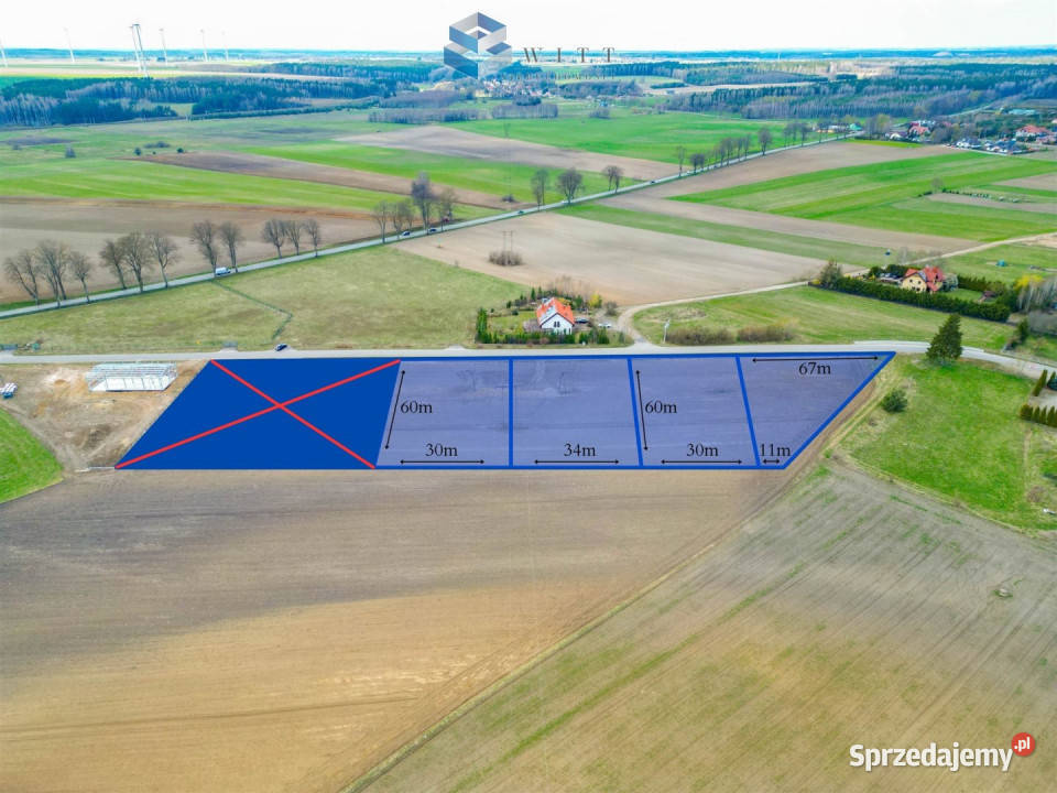 Grunt Filice 1800m2 sprzedam
