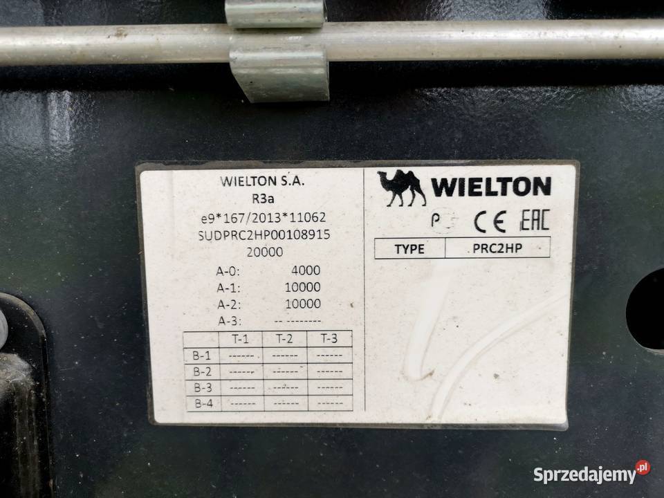 Przyczepa Wywrotka WIELTON PRC2HP Nowa
