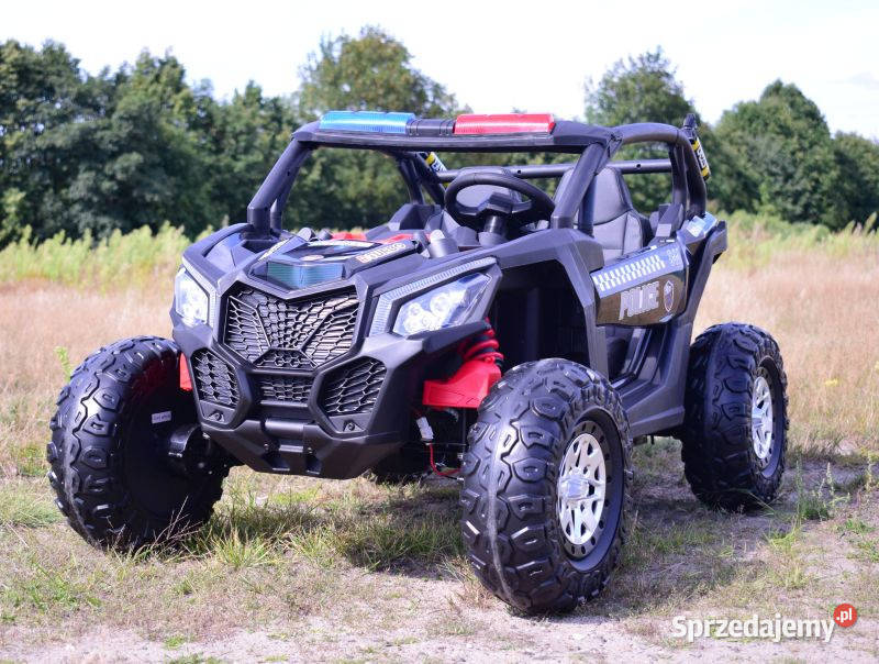 Autko na akumulator MEGA BUGGY UTV POLICJA jeep śląskie Myszków