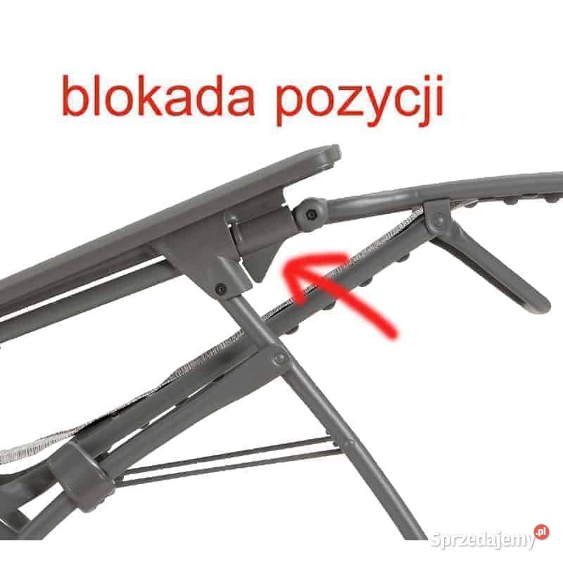 Leżak RSX Clip kolor Graphite Lafuma Leżaki i leżanki