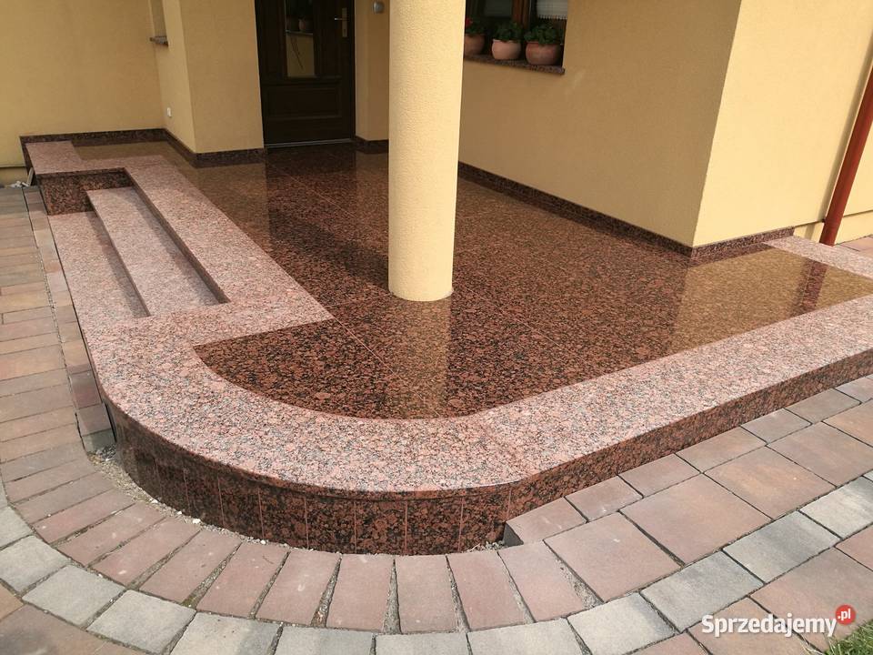 wszystko z granitu marmur schody parapety blaty Wrocław
