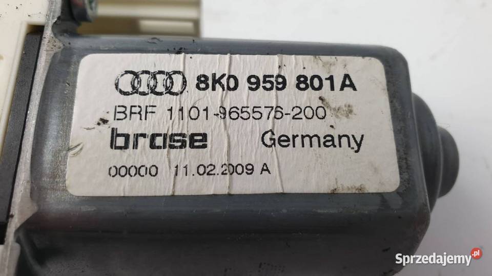 SILNICZEK SZYBY LP 8K0959801A AUDI S4 B8 Lipno sprzedam