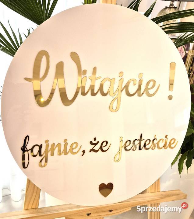 Tablica powitalna Witamy