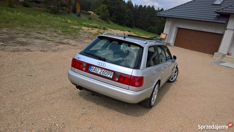 Audi S6 C4 42 Recaro Carbon Xenon srebrny podlaskie Augustów