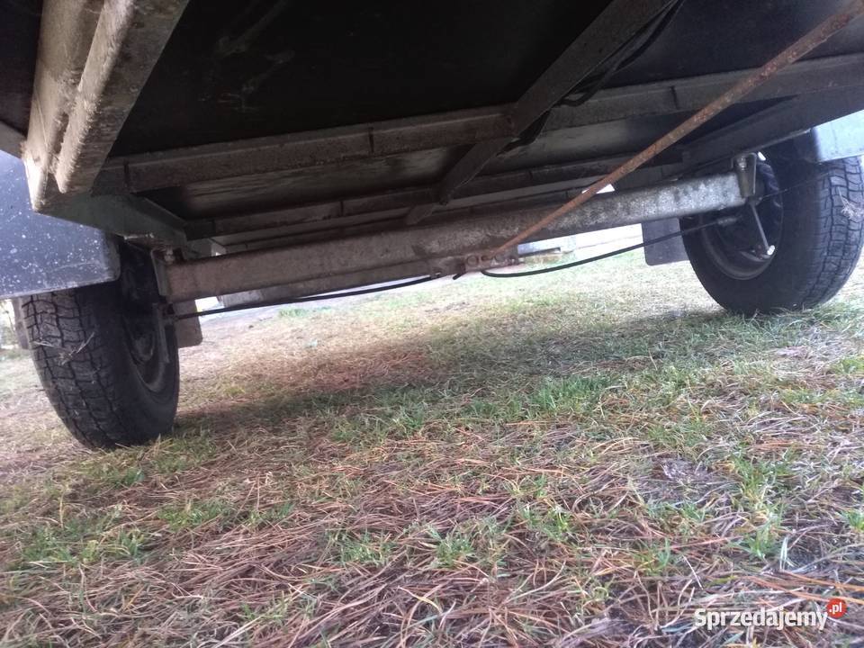 Przyczepka Głowacz hamowana z hamulcem Brzeg