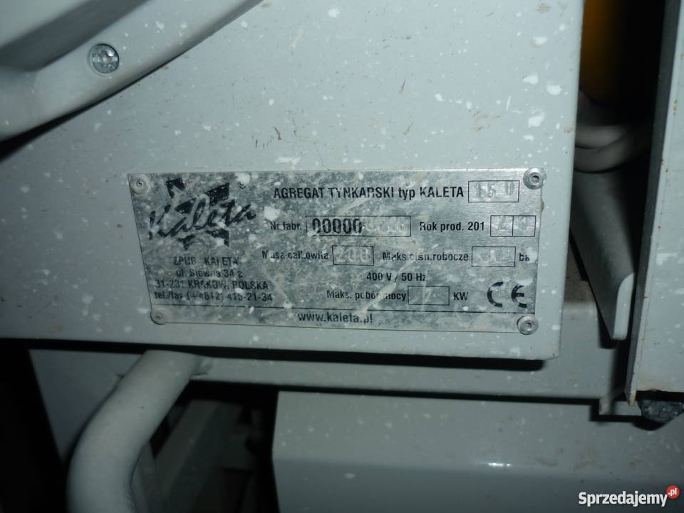 agregat tynkarski kaleta 150