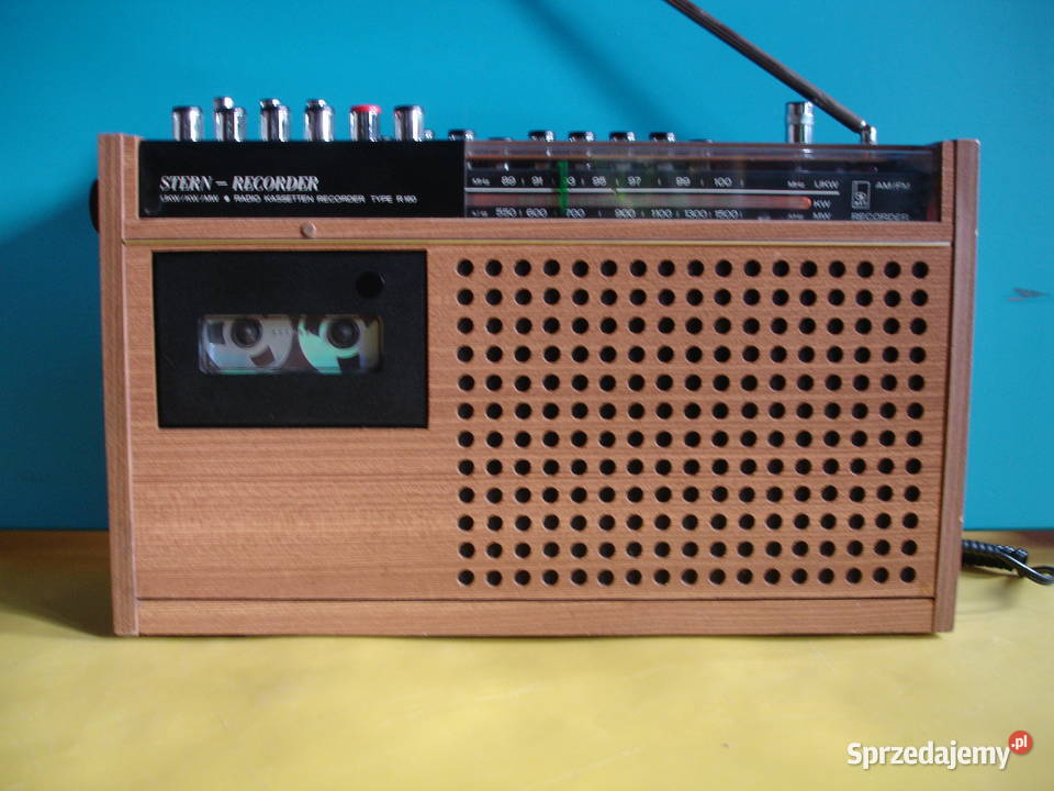 Radiomagnetofon RFT STERNRECORDER R160 Zielona Góra