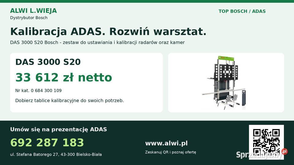 DAS 3000 S20 Facelift ADAS Bielsko-Biała