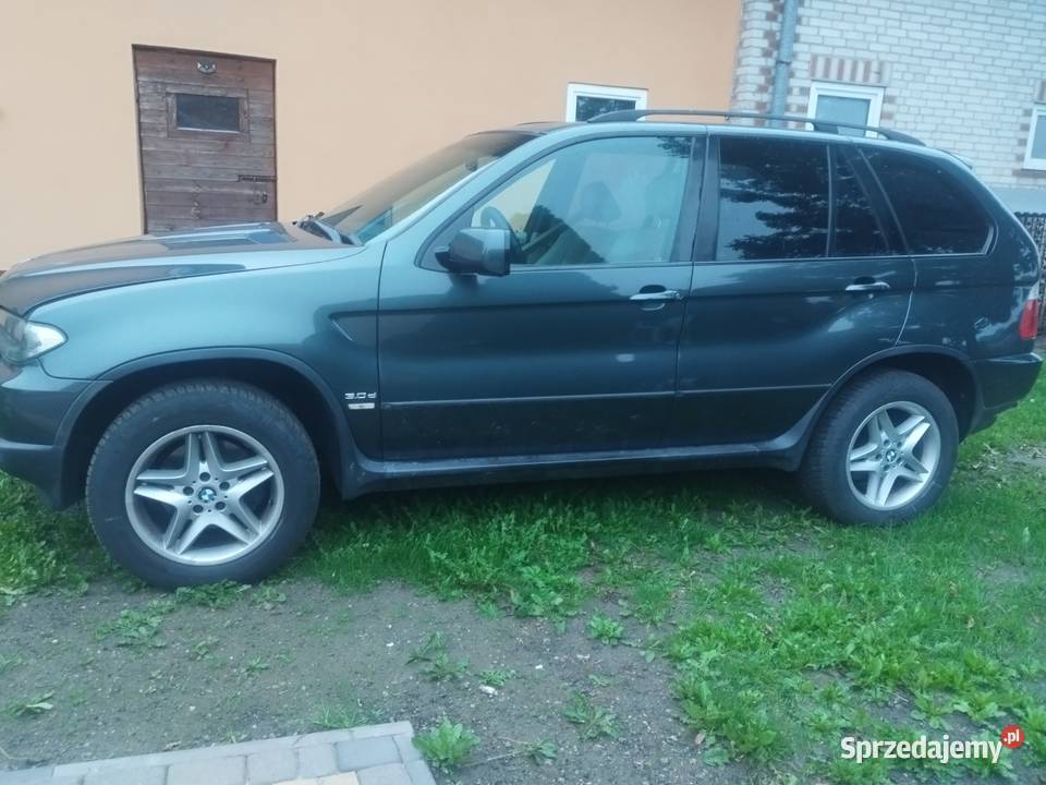 Sprzedam BMW X5 uszkodzone uszkodzony lubelskie Wierzchowiska Pierwsze