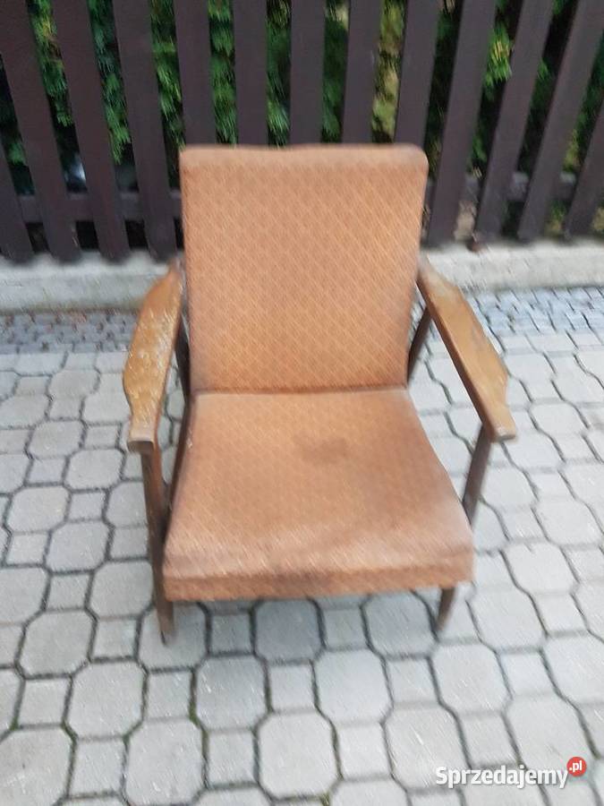 Fotel z prl Meble Kluczbork sprzedam
