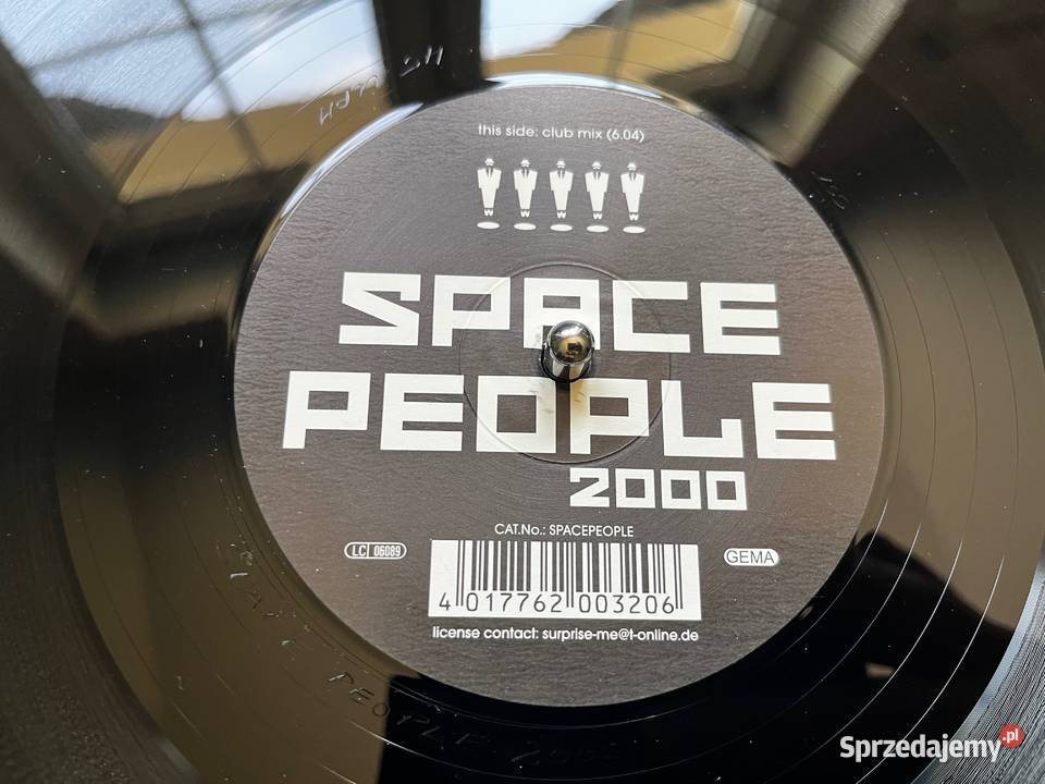 DJ Crack Space People 2000 Hard Trance płyta winylowa Błażejowice