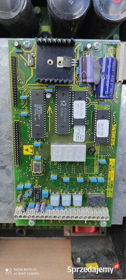 Siemens Simovert P 6SE21083AA21 83KVA 75 HP 55 wielkopolskie Nowy Tomyśl