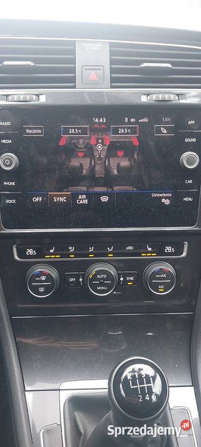 Vw Golf VII 15 TSI ogranicznik prędkości Zbrosławice