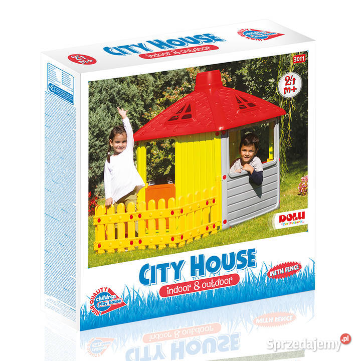 Wader domek ogrodowy z płotkiem Zabawki ogrodowe Bielsk Podlaski