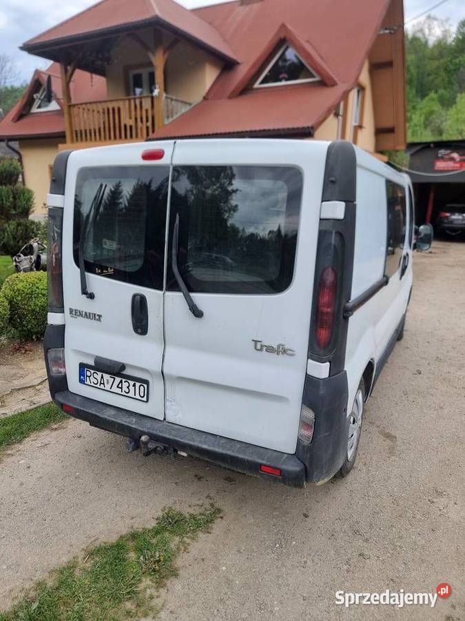 Renault trafic 2 19dci biały