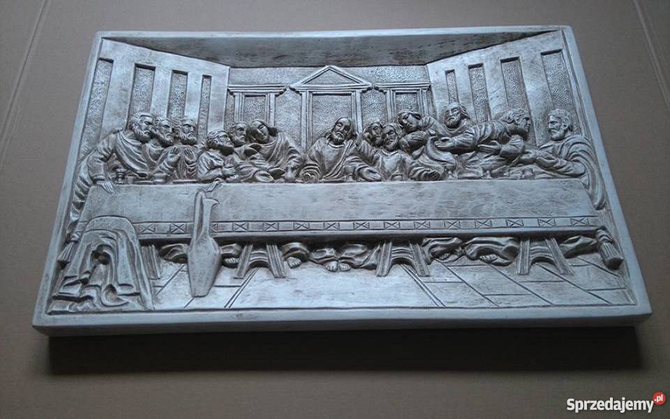 RELIEF ŚWIĘTA RODZINA OBRAZ PŁASKORZEŹBA Dom i Ogród Zielona Góra