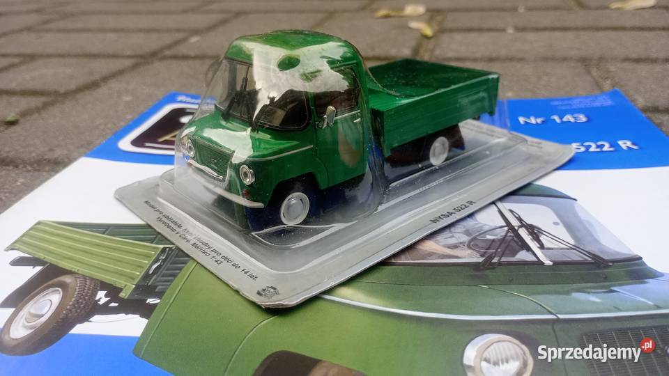 NYSA 522R kultowe auta PRL model 143 Deagostini Modelarstwo sprzedam