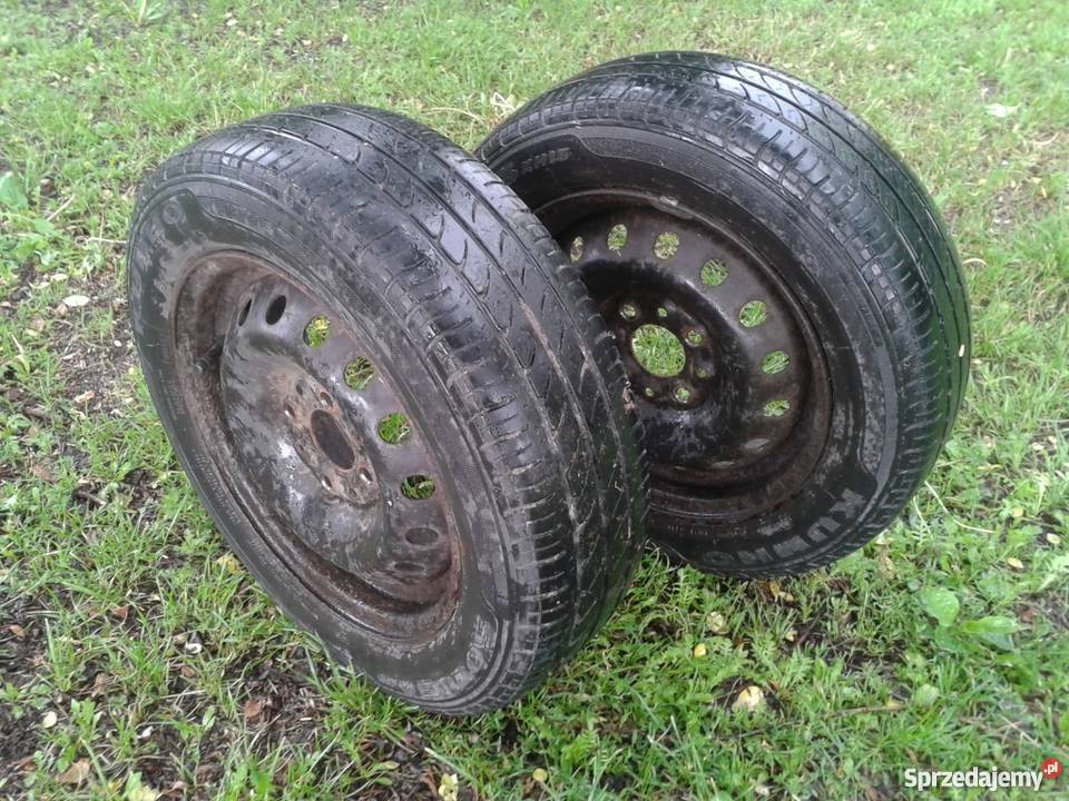 Felgi 13 cali z oponami letnimi 155/65 R13 Gąbin - Sprzedajemy.pl