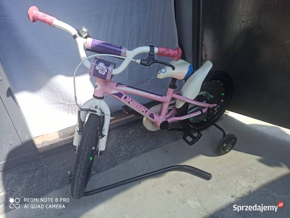 Rowerek Dzieciecy 16 Aluminiowy Unibike Daisy Wieliczka sprzedam