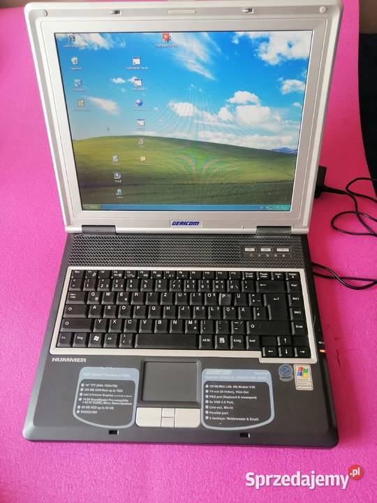 laptop gericom hummer 2020e xl dvd cd rw 0903