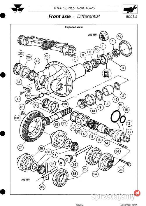 MF 6110 6120 6130 6140 6150 6160 6170 instrukcja