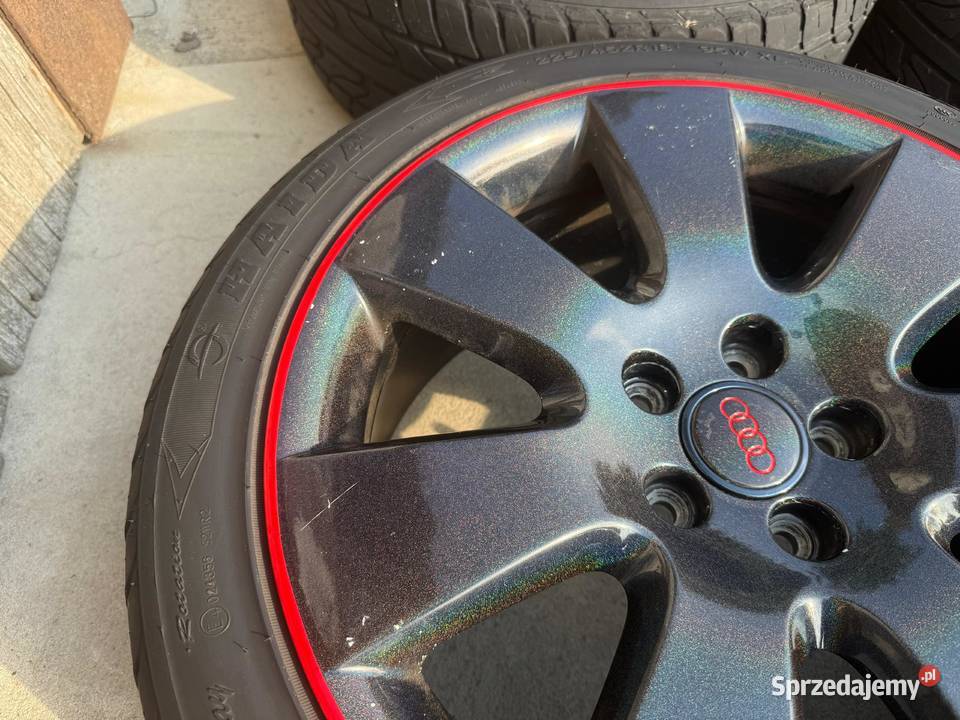 Alufelgi felgi koła Audi 5x112 R18 A4 A6 Samochodowe Milejów-Osada sprzedam