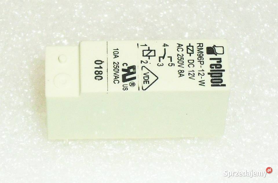 Przekaźnik RM961011351012 cewka 12 VDC styk 8 A