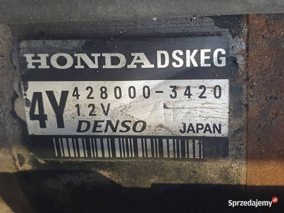 ROZRUSZNIK Honda Civic VIII 18 VTEC R18A2 Układ elektryczny silnika