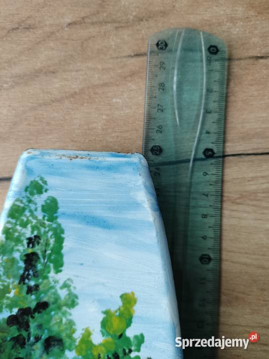 Świecznik emalia Olkusz PRL zachodniopomorskie Choszczno