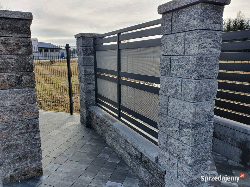 Ogrodzenie Joniec Gorc Onyx Piryt Silver Getyt podkarpackie Gorzyce