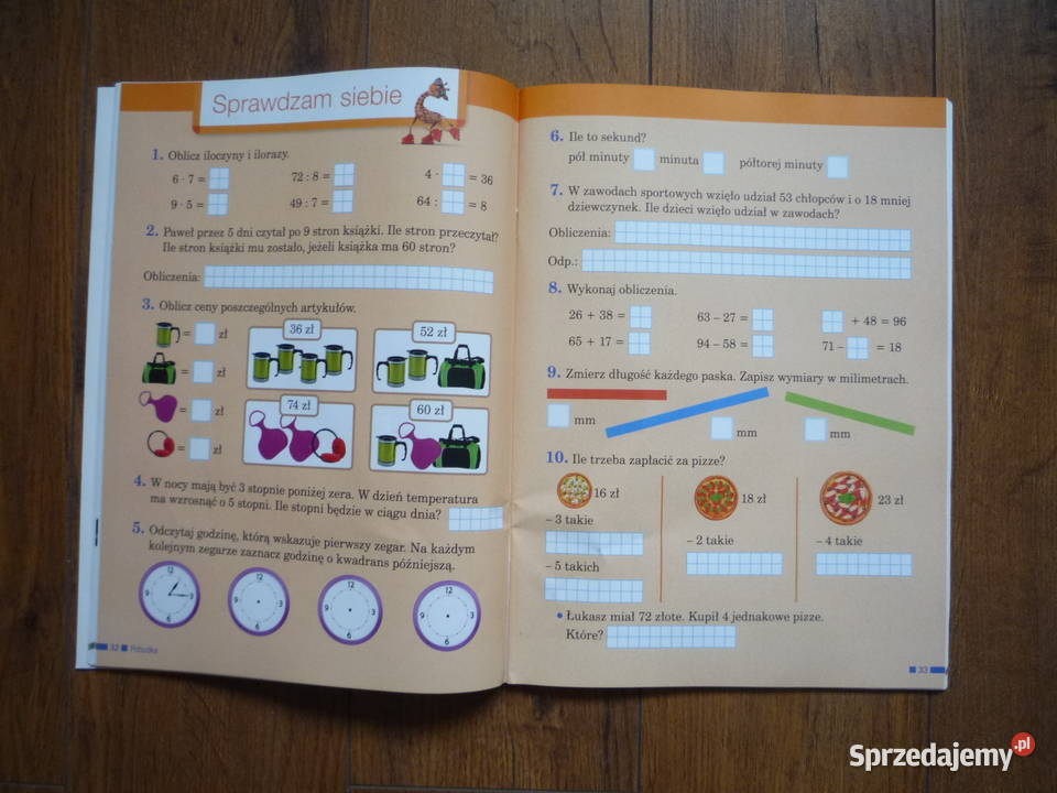 Elementarz odkrywców 3 Ćwiczenia matematyka zachodniopomorskie Szczecin